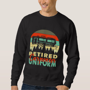 Rentner-Tischler-Uniform RV-Camping-Ruhestand Sweatshirt