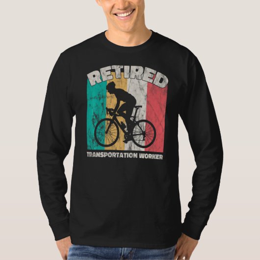 Rentner Transportarbeiter T-Shirt (Vorderseite)