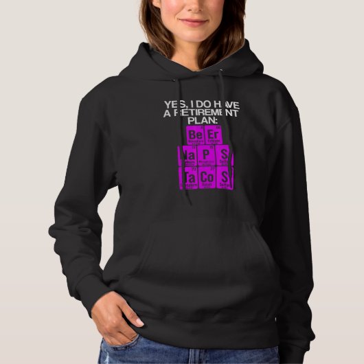 Rentner von Wissenschaftlern Lehrer Schulrente 2 Hoodie (Vorderseite)