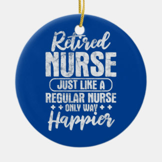 Rentnerin Krankenschwester Wie Eine Gewöhnliche Kr Keramik Ornament