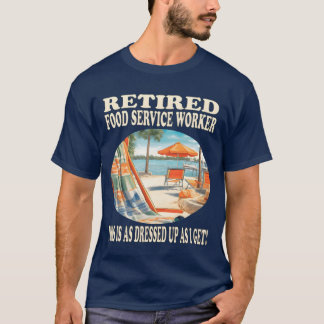 Rentnerin/Rentner im Ruhestand mit lustiger Entspa T-Shirt