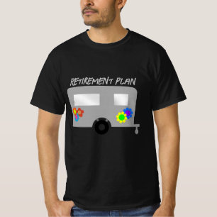 Rentnerplan Hippie-Anhänger T-Shirt