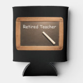 Rentnerrente für Lehrer kann sich abkühlen Dosenkühler (Vorderseite)