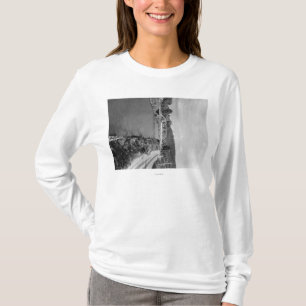 Renton, WA Ansicht der Zedern-Fluss-Fotografie T-Shirt