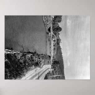 Renton, WA View the Cedar River Fotograph Poster