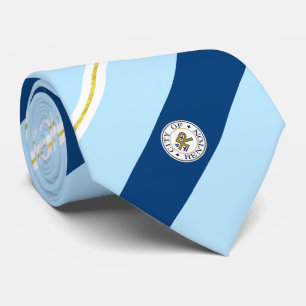 Renton (Washington) Stadtflagge Neck Tie Krawatte