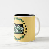 Renton, Washington Zweifarbige Tasse (VorderseiteRechts)