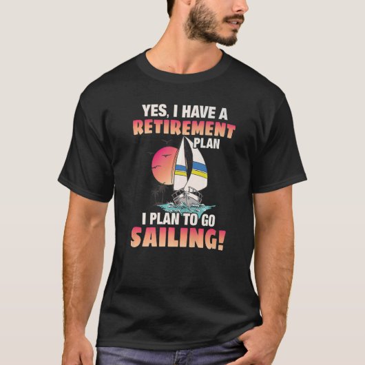 Rentplan Go Sailing T-Shirt (Vorderseite)