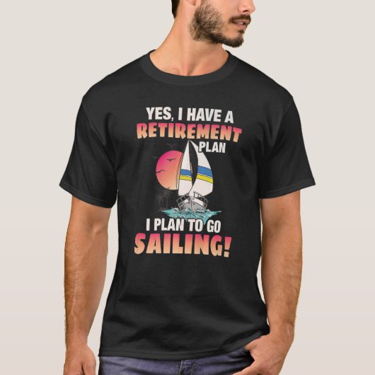Rentplan Go Sailing T-Shirt (Vorderseite)