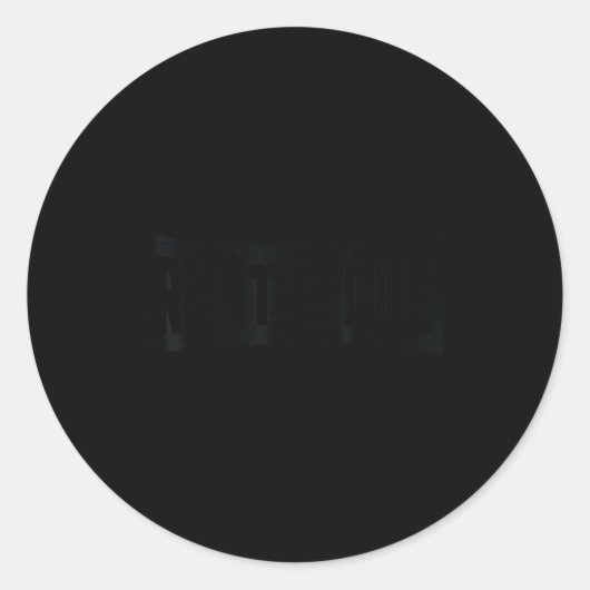 Rent's Due Funny New Adult 18th Birthday  Runder Aufkleber (Vorderseite)