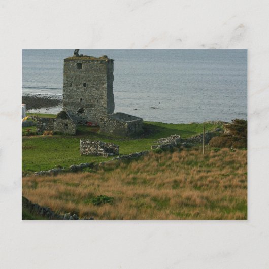 Renvyle Castle im Landkreis Galway Irland nahe Tul Postkarte (Vorderseite)
