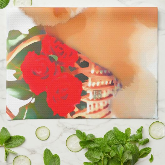 RENY heARTdog Chow-Chow Geschirrtuch (Gefaltet)