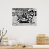 REO Bergsteiger kehrt 1905 nach New York zurück Poster (Küche)