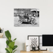 REO Bergsteiger kehrt 1905 nach New York zurück Poster (Heimbüro)