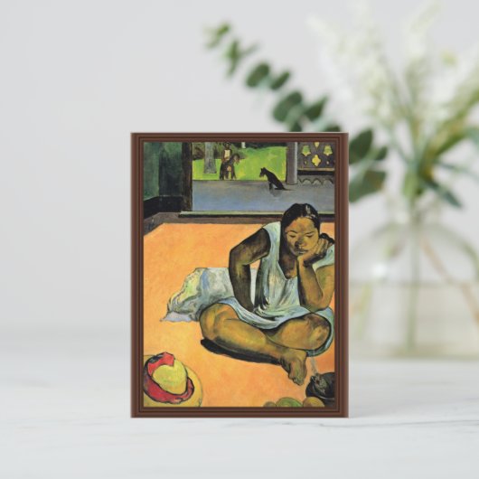 Reo Mä `Ohi: Das Faaturuma (Das Vahine Fa'At?"Ruma Postkarte (Stehend Vorderseite)