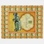 Reo-Royale Eight Automobile Ad Fleecedecke (Vorderseite (Horizontal))