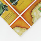 Reo-Royale Eight Automobile Ad Fleecedecke (Ecke)