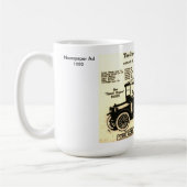 REO Speedwagon Zeitungs-Anzeige 1920 Kaffeetasse (Links)