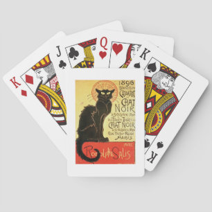 Reopening of the Chat Noir Cabaret, 1896 Spielkarten