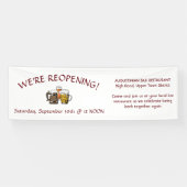 REOPENZ DER Logo-GRENZE Banner (Horizontal)