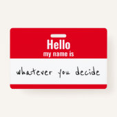 Rep-Abzeichen Ausweis (Vorderseite)