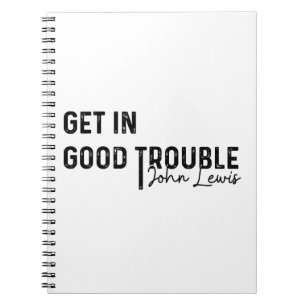 rep john lewis die denkwürdigsten Zitate, zivile R Notizblock