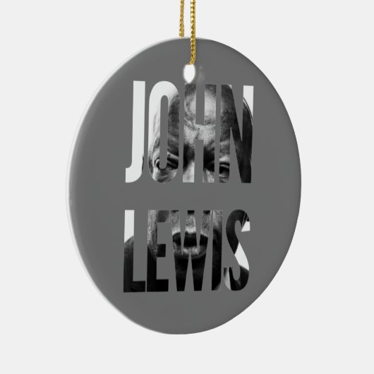 Rep. Lewis Classic Keramik Ornament (Rechts)