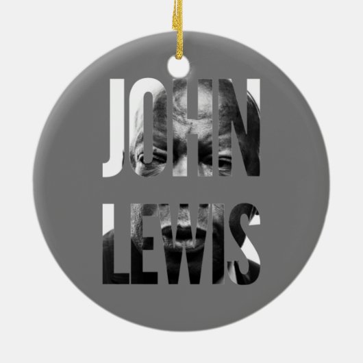 Rep. Lewis Classic Keramik Ornament (Hinten)