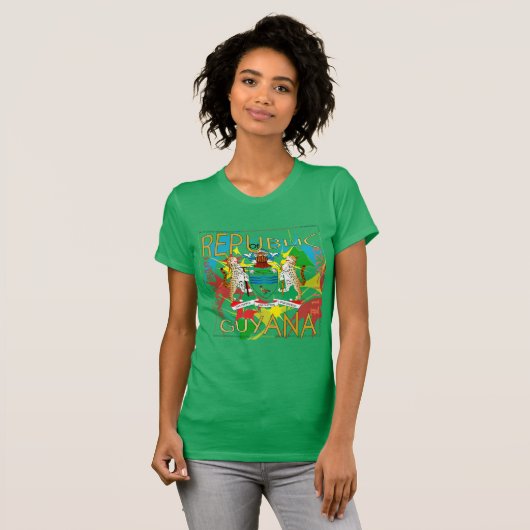 Rep. of GUYANA MASHRAMANI L111-2023 T - Shirt (Vorne ganz)