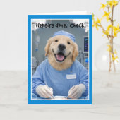 Repairs Done Get Well Card SG-1 Karte (Gelbe Blume)