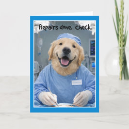 Repairs Done Get Well Card  SG-1 Karte
