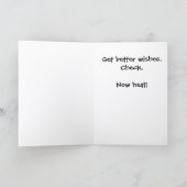 Repairs Done Get Well Card SG-1 Karte (Innenseite)