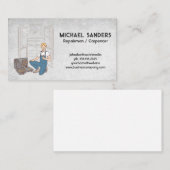 Reparateur für Kühlschrank Visitenkarte (Vorne/Hinten)