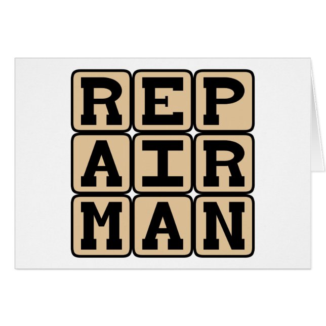 Reparateur, Handyman (Vorderseite (Horizontal))