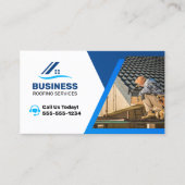 Reparatur der Dachdeckungen vor Ort, Nachdach, Gut Visitenkarte (Vorderseite)