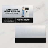 Reparatur der HVAC | Handyman Visitenkarte (Vorne/Hinten)