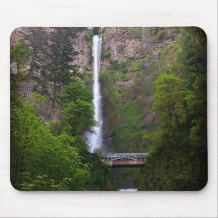 Reparatur der Multnomah Falls Bridge, OR Mousepad