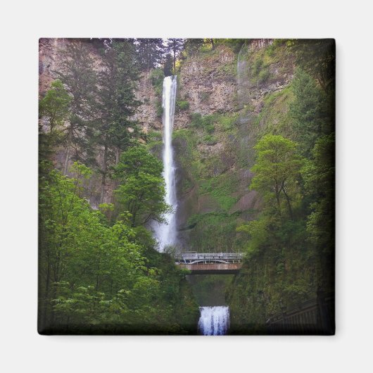 Reparatur der Multnomah Falls Bridge, Oregon Magnet (Vorne)