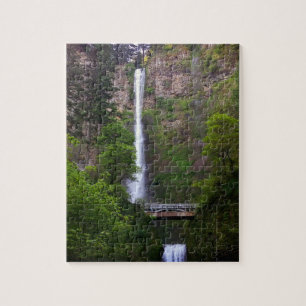 Reparatur der Multnomah Falls Bridge, Oregon Puzzle