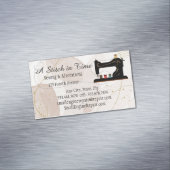 Reparatur der Zeitnähungsänderungen Magnetische Visitenkarte (Beispiel)