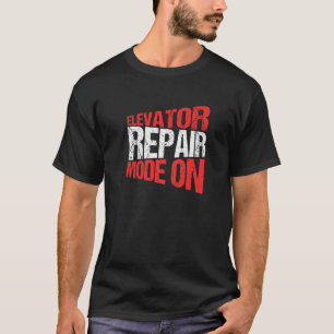 Reparatur des Auftriebsmechanismus im Ein-Zustand T-Shirt