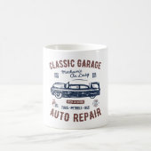 Reparatur des Auto der klassischen Garage Kaffeetasse (Mittel)