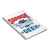 Reparatur des Auto von Garage Geek Notizblock (Rechte Seite)