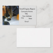 Reparatur des kleinen Motors mit 2 Zyklen Visitenkarte (Vorne/Hinten)