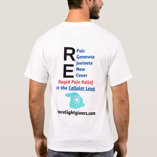 Reparatur - Erneuerung - Vorder- und Rückseite T-Shirt (Rückseite)