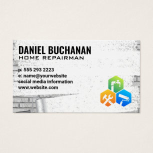 Reparatur   Maler Ziegelmauer