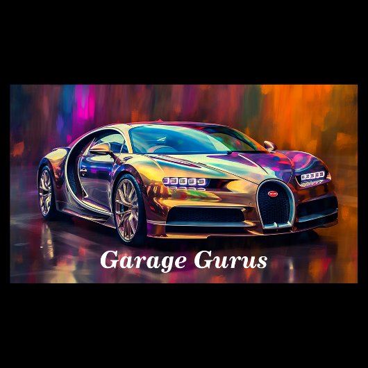 Reparatur/Mechanik von Auto Visitenkarte