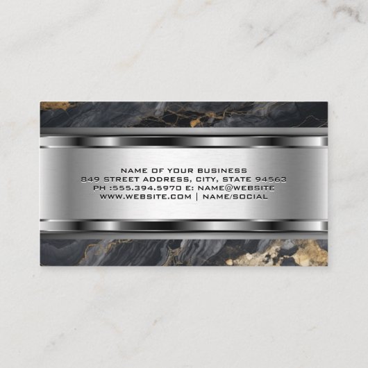 Reparatur mit Werkzeugen | Zuhause-Renovierungen Visitenkarte (Rückseite)