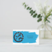 Reparatur-Service-Installations-Visitenkarte Visitenkarte (Stehend Vorderseite)