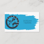 Reparatur-Service-Installations-Visitenkarte Visitenkarte (Vorderseite)